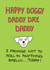 happy doggy Father's Day Card 1925 created by Off The Leash Cartoons by Rupert Fawcett