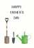 Gardener Father's Day card created by Olivia Morgan ltd