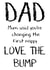 dad nappy Father's Day Card 8282 created by Coral Ridley