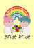 Bride Pride - Gay Felt Wedding Card created by Presents Felt