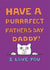 have purrrfect Father's Day Card 1815 created by On The Prowl Cat Cartoons