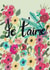 je t'aime i love you floral card created by Sally Darby Illustration