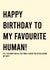 favourite human Card 14519 created by designsbyphia