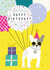 balloons dog Birthday Card 1698 created by Jessica Hogarth