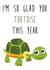 tortoise teacher Thank You Card 14141 created by Fabulously Framed