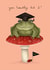 frog toad Congratulations Card 10761 created by Nic Allan