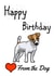 jack russell Birthday Card 14794 created by Love from the Pet