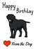 labrador pet Birthday Card 14795 created by Love from the Pet