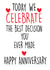 Funny Typography Anniversary Card - Engagement Anniversary - Hearts - Today We Celebrate The Best Decision You Ever Made created by Cheeky Chops Cards