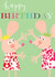 birthday card - mouse - happy birthday - funny and cute created by Kali Stileman