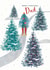 Classic Christmas Card - For Dad - Trees created by Louise Tiler