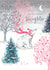 Classic Christmas Card - Lovely Daughter - Polar Bear created by Louise Tiler