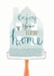 Pretty New Home Card - Roller Paint - House - Enjoy Your New Home created by Louise Tiler