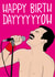 Queen Bohemian Rhapsody Birthday Card 12225 created by John Wood