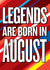 August legend Birthday Card 7923 created by kissmekwik