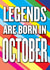 legend october Birthday Card 7924 created by kissmekwik