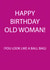 old woman Birthday Card 15612 created by Blue Goldfish