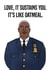 Funny Brooklyn 99 Anniversary Card / Valentines Day Card - Raymond - Love It Sustain You It's Like Oatmeal created by Peabody Studio