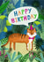 jungle child Birthday Card 14699 created by Late and Soon