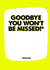 Goodbye leaving New Job Card 8163 created by Filthy Sentiments