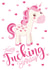 unicorn pink Card 29881 created by Em Eato