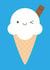 Kawaii Ice Cream Cone created by Asking For Trouble