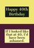 happy 40 Birthday Card 39653 created by Joke With A Jab