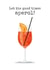 Cocktail Summer Just because Card 2656 created by Doodle Dot Design Co