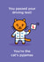 Congrats New In Congratulations Card 8612 created by Thirty Mussels