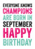 champions september Birthday Card 3596 created by Do You Punctuate?