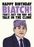 Prison Mike The US Office Michael Scott - Happy Birthday Biatch Birthday Card created by Studio Doodles
