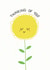 sunflower sun Thinking of you Card 14961 created by Hew Ma