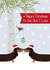 Happy Christmas To The One I Love - Partner - Sausage Dogs - Dachshund - Cute -Dog Kiss - Mistletoe - Happy Christmas Card created by Wink Design - Michelle Roberts