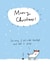 Cute and funny Christmas card - dog poop - excited Christmas message created by Sarah Ray