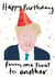 Funny Boris Johnson Birthday Card 1001 created by Sweetlove Press