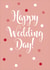 Confetti Wedding day - pink and white created by Charlotte Dreyer
