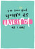 Weird Funny Humour Card 11067 created by Blue Kiwi Design