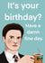 david lynch Birthday Card 15786 created by Lizzy B Draws.