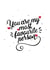 favourite love Anniversary Card 38476 created by Letter V Prints
