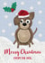 merry dog Christmas Card 25248 created by Lucy Ledger