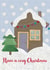 cosy xmas Christmas Card 2437 created by Lucy Ledger