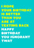 Texting back Birthday Card 8180 created by Filthy Sentiments