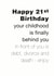 Funny 21st Birthday Card created by Coulson Macleod