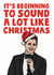 michael buble Christmas Card 13278 created by Studio Doodles