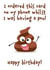 poo smartphone Birthday Card 15838 created by Fat Pug Greetings