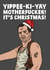 Die Hard Christmas card created by Studio Doodles