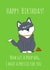 dog poop Birthday Card 15918 created by Smug Toad