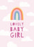 baby girl New Baby Card 10794 created by Zoe Spry