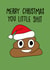 shit emoji Christmas Card 22447 created by Andrea Lauren