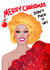 rupaul drag Christmas Card 3340 created by Kasia Cards